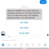 ValetBot chat bot