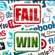 Social Media Fails & Wins chat bot